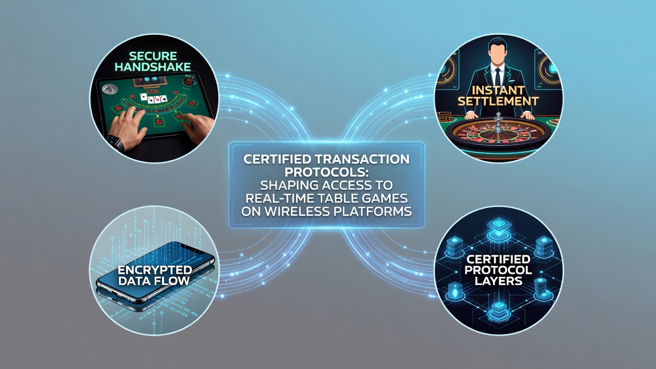 Mobile interface showing secure transaction confirmation during live casino table game